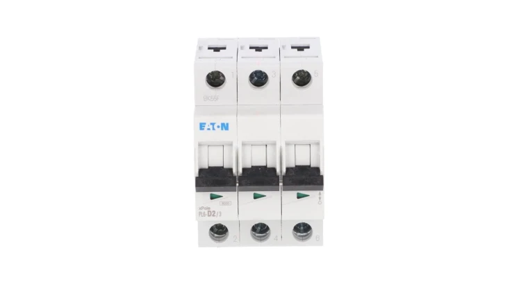 Wyłącznik nadprądowy 3P D 2A 6kA AC PL6-D2/3 286608