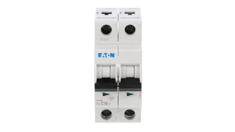 Wyłącznik nadprądowy 2P C 16A 6kA AC PL6-C16/2 286567