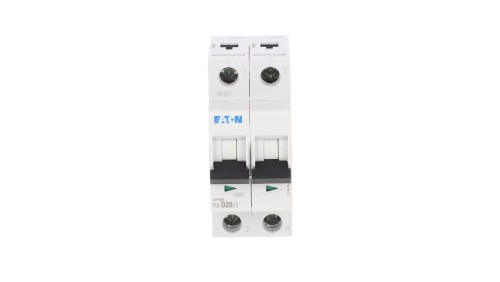 Wyłącznik nadprądowy 2P D 20A 6kA AC PL6-D20/2 286580