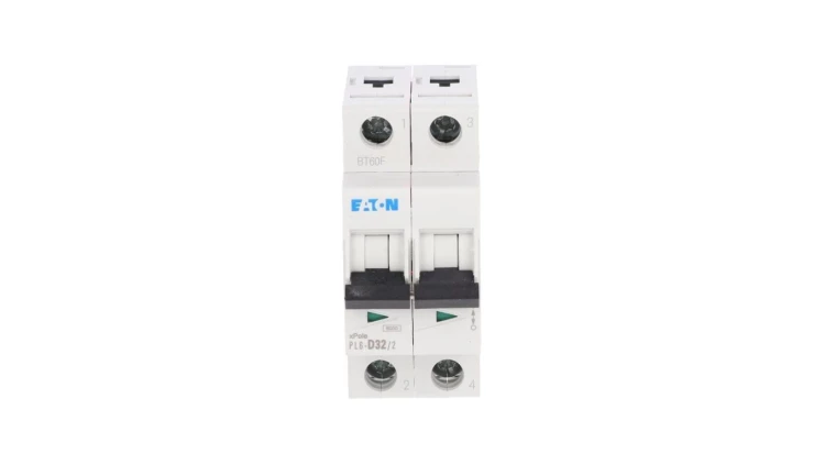 Wyłącznik nadprądowy 2P D 32A 6kA AC PL6-D32/2 286582