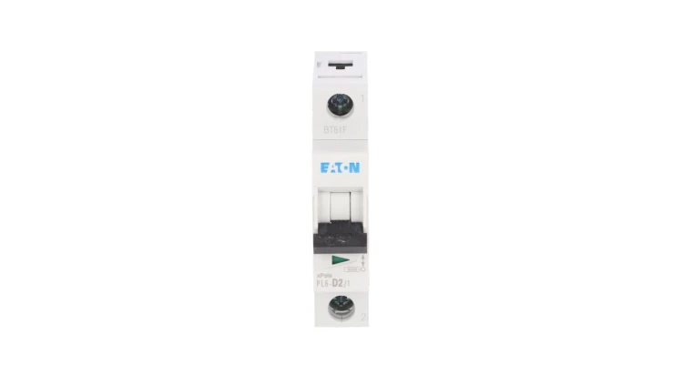 Wyłącznik nadprądowy 1P D 2A 6kA AC PL6-D2/1 286540