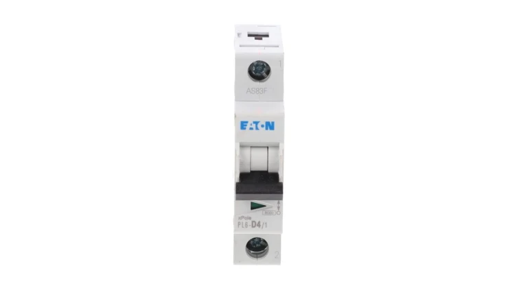 Wyłącznik nadprądowy 1P D 4A 6kA AC PL6-D4/1 286541