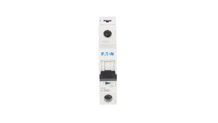 Wyłącznik nadprądowy 1P D 40A 6kA AC PL6-D40/1 286549