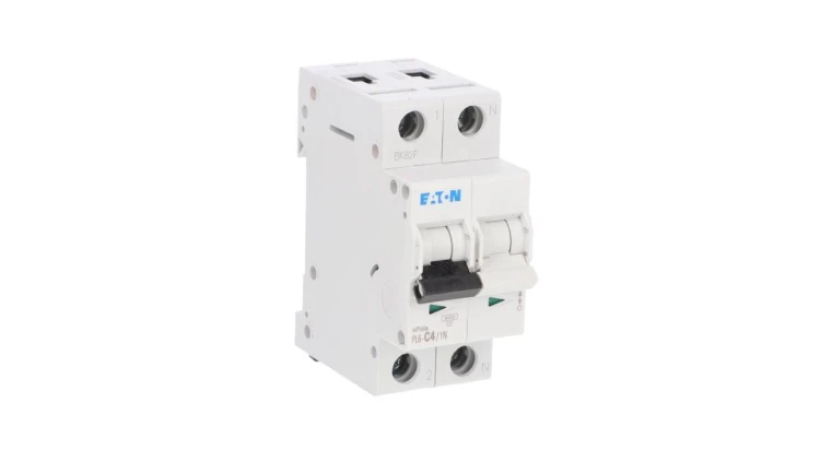 Wyłącznik nadprądowy 1P+N C 4A 6kA AC PL6-C4/1N 106030