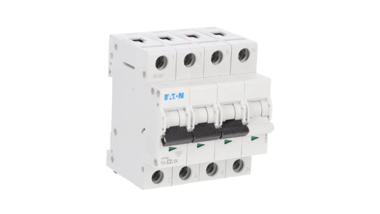 Wyłącznik nadprądowy 3P+N C 2A 6kA AC PL6-C2/3N 106905