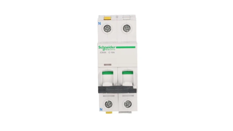 Wyłącznik nadprądowy 1P+N C 16A 6kA AC iC60N-C16-1N Acti9 A9F04616