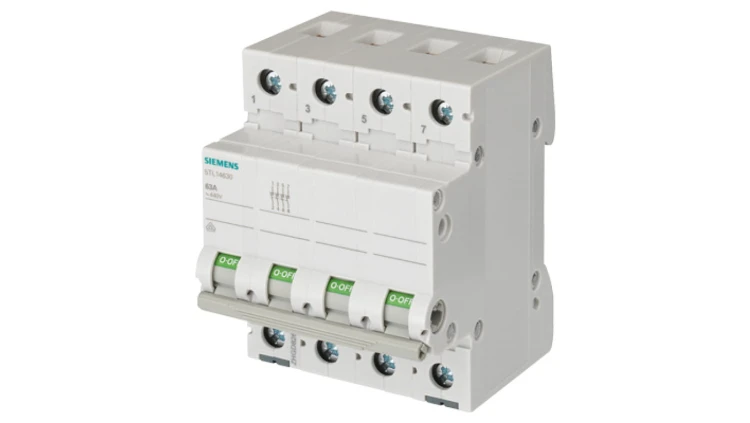 Rozłącznik modułowy 63A 4P 400V 5TL1463-0