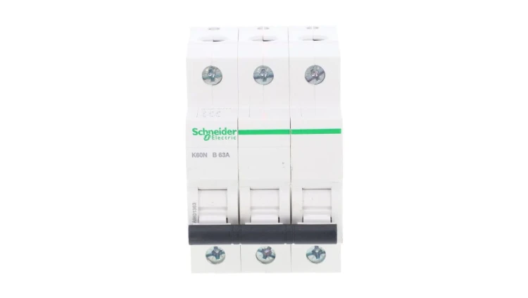 Wyłącznik nadprądowy 3P B 63A 6kA AC K60N Acti9 A9K01363