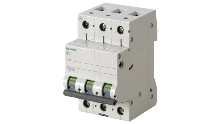 Wyłącznik nadprądowy 3P C 10A 10kA AC SENTRON 5SL4310-7