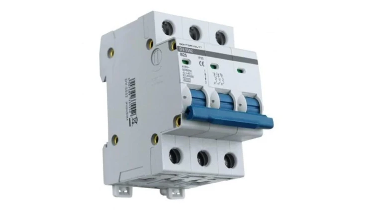 Wyłącznik nadprądowy 3P B 25A 6kA AC 5552