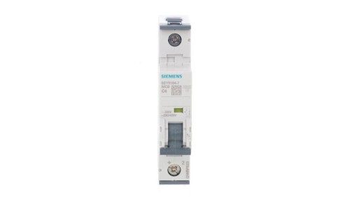 Wyłącznik nadprądowy 1P C 4A 10kA AC SENTRON 5SY5104-7