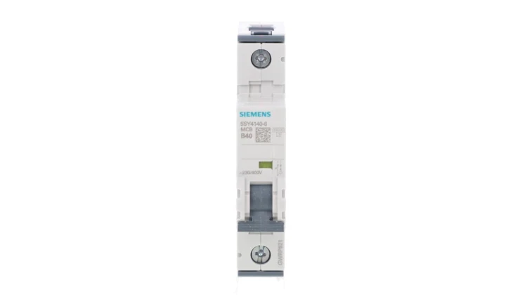 Wyłącznik nadprądowy 1P B 40A 10kA AC SENTRON 5SY4140-6