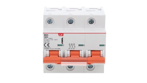 Wyłącznik nadprądowy 3P D 80A 10kA AC BKH 06110350R0