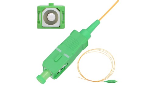 Pigtail Jednomodowy, 900um G.657A 1,5m, Easy strip, żółty Extralink SC/APC