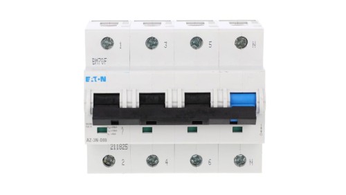 Wyłącznik nadprądowy 3P+N D 80A 20kA AC AZ-3N-D80 211825