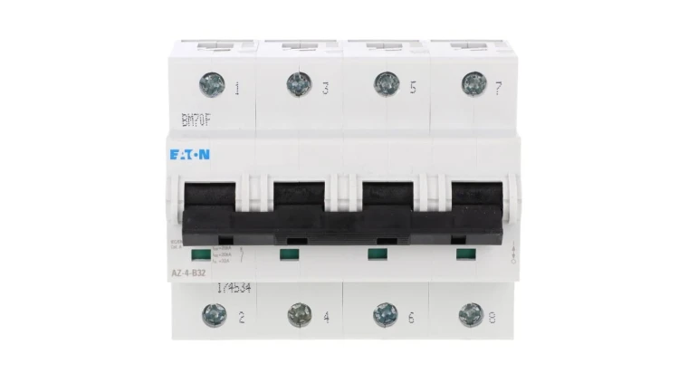 Wyłącznik nadprądowy 4P B 32A 25kA AC AZ-4-B32 174534