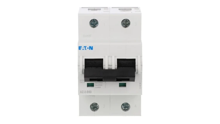 Wyłącznik nadprądowy 2P B 63A 25kA AC AZ-2-B63 174498