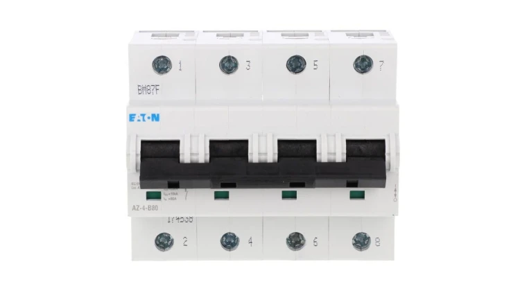 Wyłącznik nadprądowy 4P B 80A 25kA AC AZ-4-B80 174538