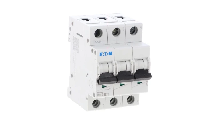 Wyłącznik nadprądowy 3P C 12A 6kA AC FAZ6-C12/3 177406