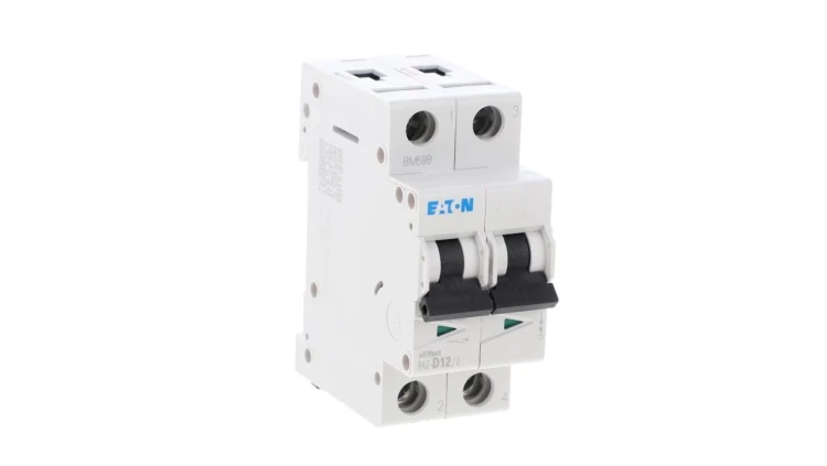 Wyłącznik nadprądowy 2P D 12A 15kA AC FAZ-D12/2 278780