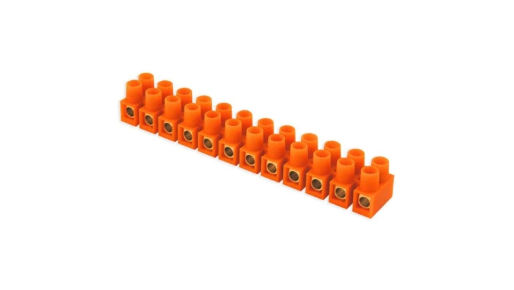 Listwa zaciskowa 12-torowa 2,5mm2 pomarańczowy 34577