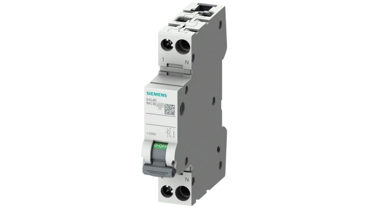 Wyłącznik nadprądowy 1P+N B 10A 6kA AC SENTRON 5SL6010-6