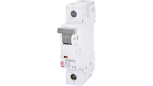 Wyłącznik nadprądowy 1P B2 6kA AC ETIMAT 6 002111510