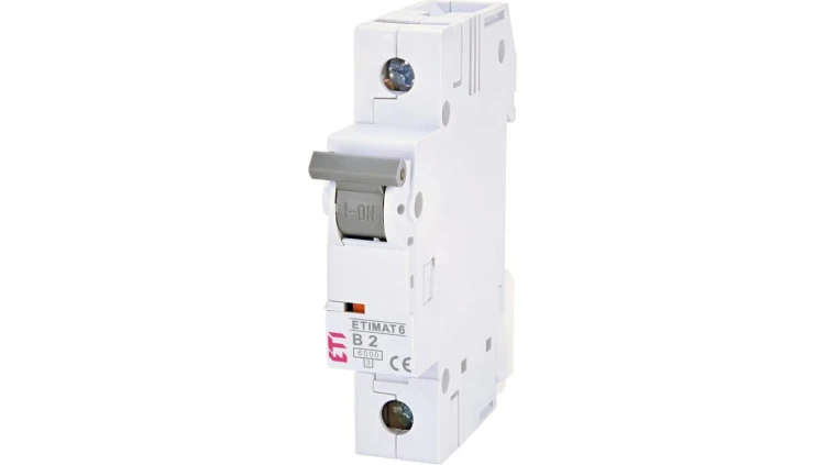 Wyłącznik nadprądowy 1P B2 6kA AC ETIMAT 6 002111510