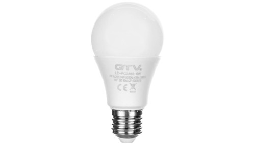 Żarówka LED E27 A60 6W 470lm ciepła biała AC230V 160st. LD-PC2A60-6W