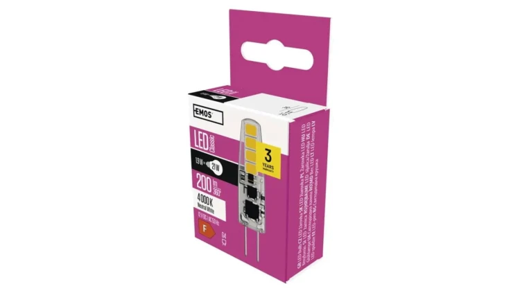 Żarówka LED Classic JC G4 1,9W (21W) 200lm neutralna biel ZQ8621