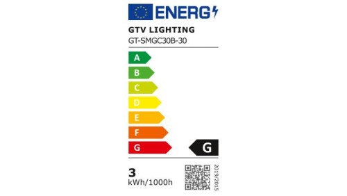 Żarówka LED E14 C30 3W 200lm 3000K AC220-240V 160st. G-Tech GT-SMGC30B-30