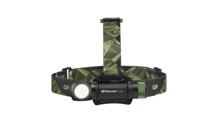 Czołówka ładowalna LED GP Discovery CHR35, 600lm / 1451703500