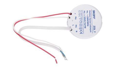 Zasilacz napięciowy typ ZOL7-10 100 - 240 V AC / 10 V DC 7 W IP 20 0 0
